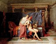 Jacques-Louis  David The Loves of Paris and Helen USA oil painting artist